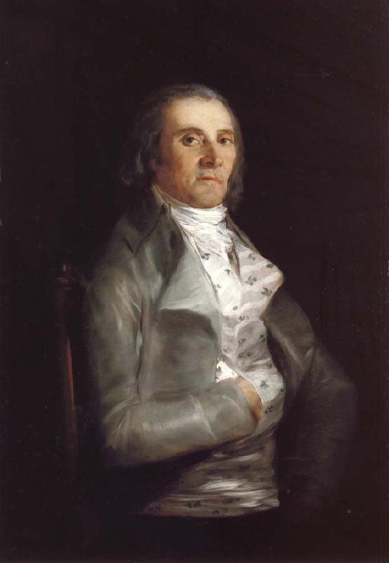 Francisco de Goya Don Andres del Peral oil painting image